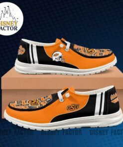 Custom Name Oklahoma State Cowboys Hey Dude Shoes Sneakers V8