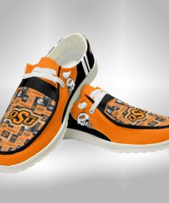 Custom Name Oklahoma State Cowboys Hey Dude Shoes Sneakers V8