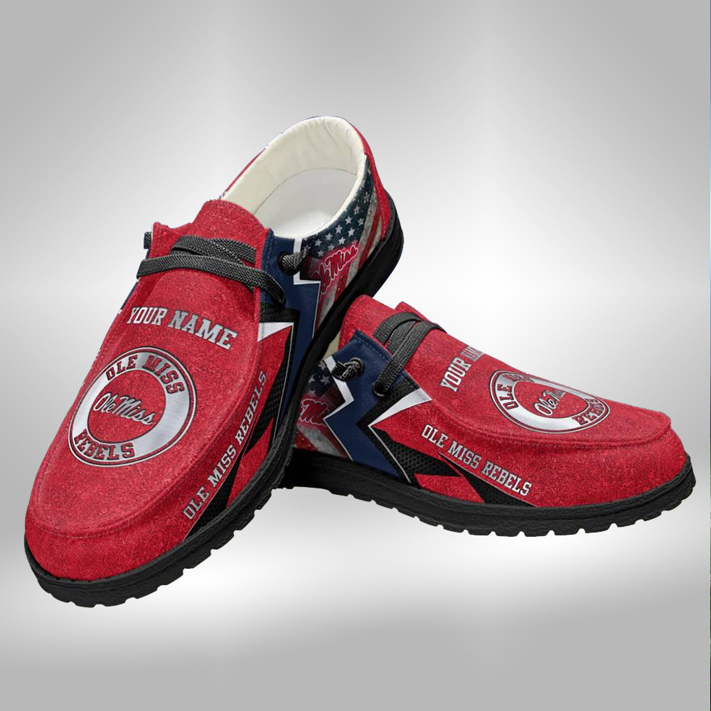 Custom South Carolina Gamecocks Name Hey Dude Shoes Sneakers V5