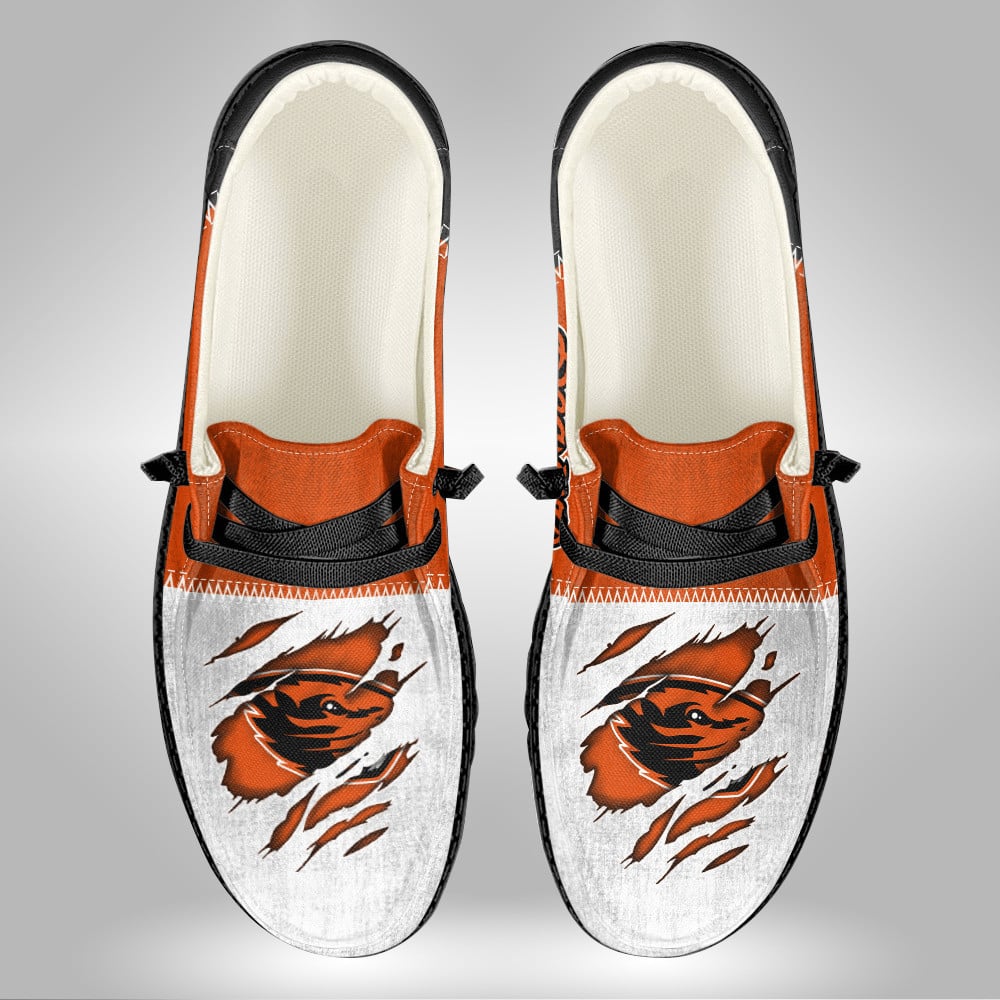 Lsu Tigers Custom Name Hey Dude Shoes Sneakers V12