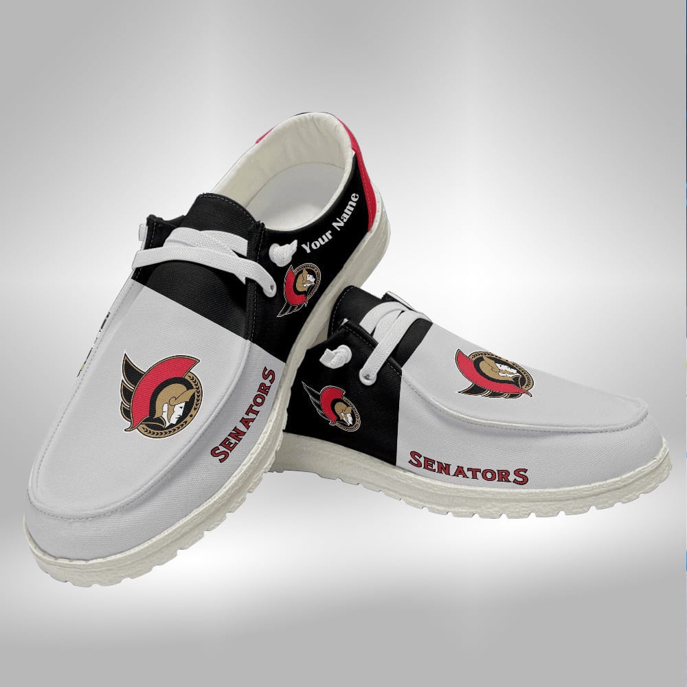 Colorado Avalanche Custom Name Hey Dude Shoes V2