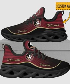 Custom Name Personalized Florida State Seminoles Max Soul Shoes | Customizable Shoes