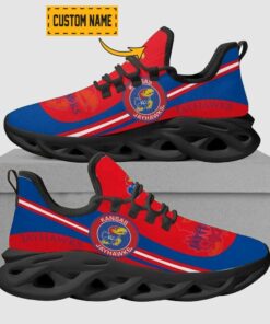 Custom Name Personalized Kansas Jayhawks Max Soul Shoes | Customizable Shoes