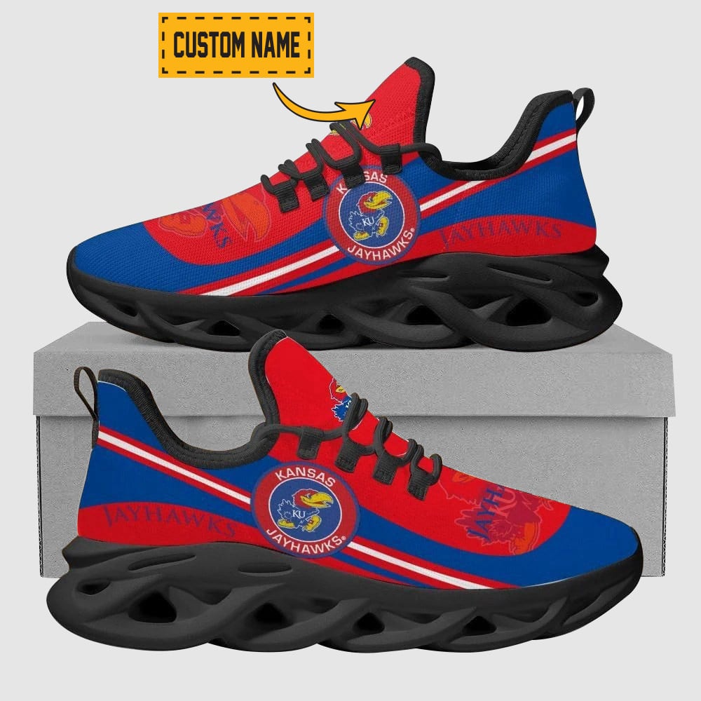 Custom Personalized Edmonton Oilers Max Soul Shoes