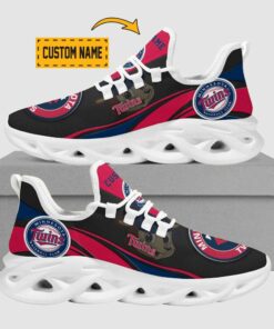 Custom Name Personalized Minnesota Twins Mascot Max Soul Shoes | Customizable Shoes