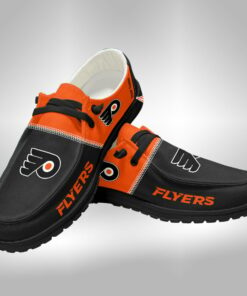 Custom Name Philadelphia Flyers Hey Dude Shoes