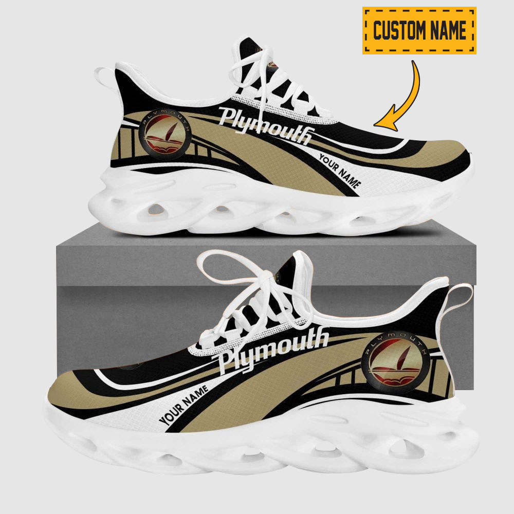 Swm Motorcycles Wave Line Logo Design Clunky Sneakers | Custom Name