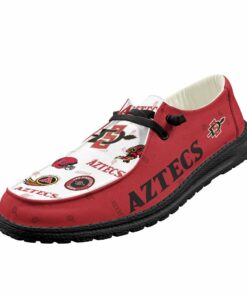 Custom Name San Diego State Aztecs Hey Dude Shoes For Fans