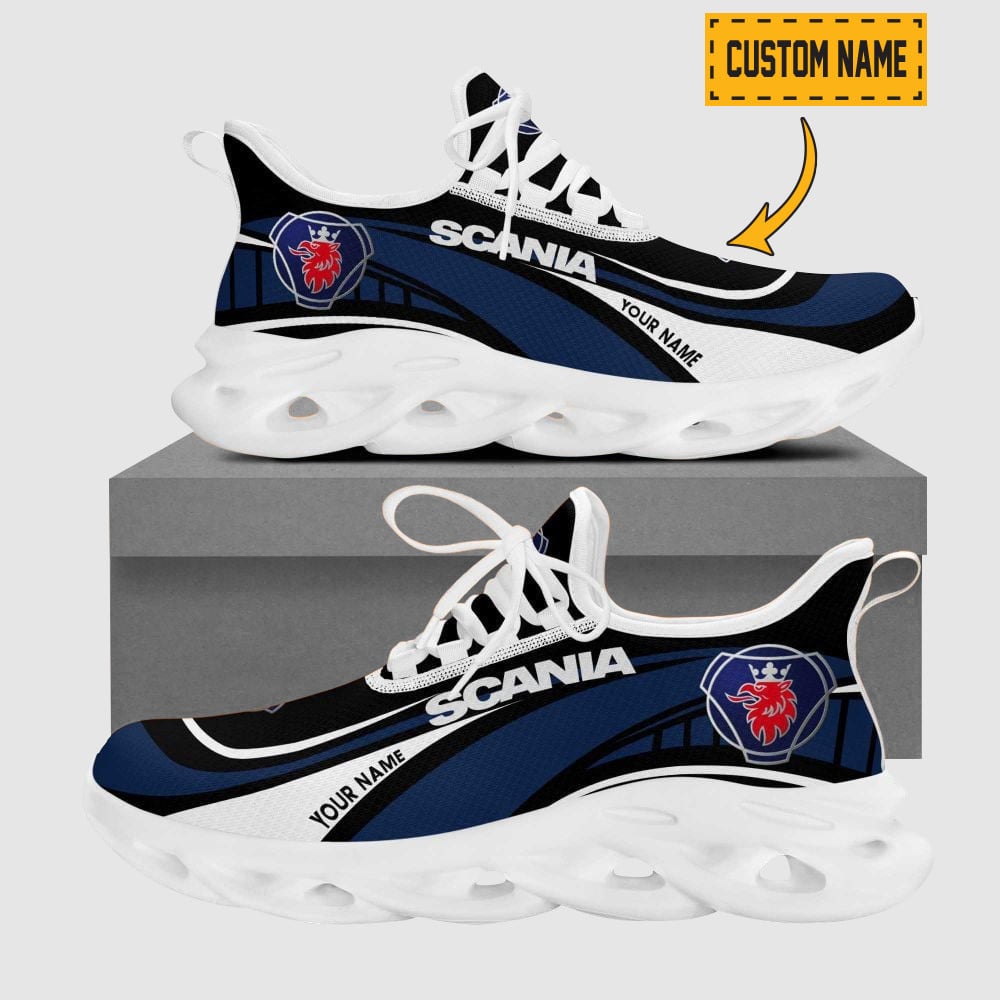 Renault Wave Line Logo Design Clunky Sneakers | Custom Name