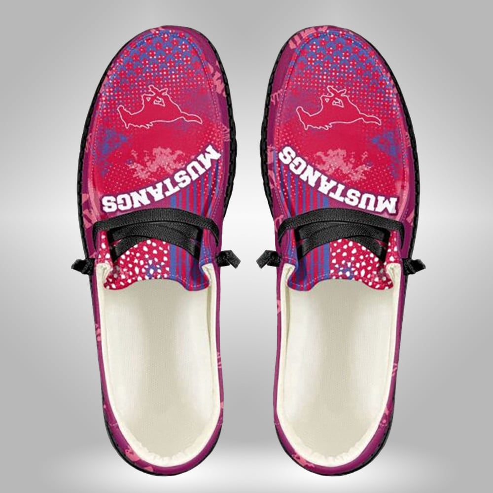 Personalized Name Penn State Nittany Lions Cross Lines Pattern Hey Dude Shoes