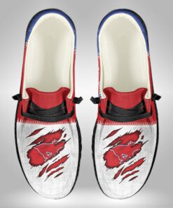 Custom Name Smu Mustangs Hey Dude Shoes – Personalized Sneakers