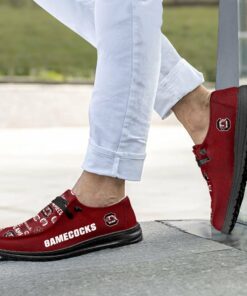 Custom Name South Carolina Gamecocks Hey Dude Shoes For Fans