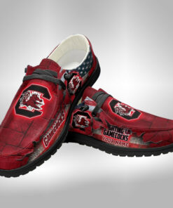 Custom Name South Carolina Gamecocks Hey Dude Shoes V3