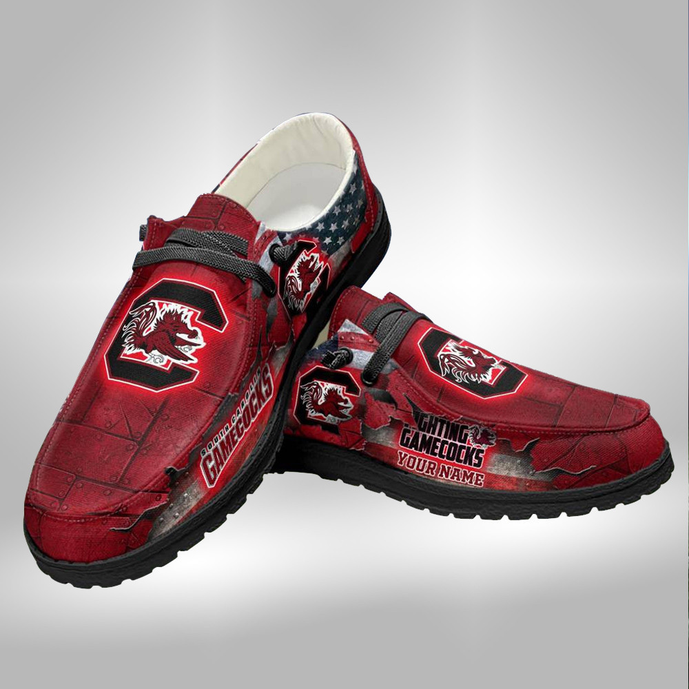 Custom Name Nebraska Cornhuskers Hey Dude Shoes Sneakers V6