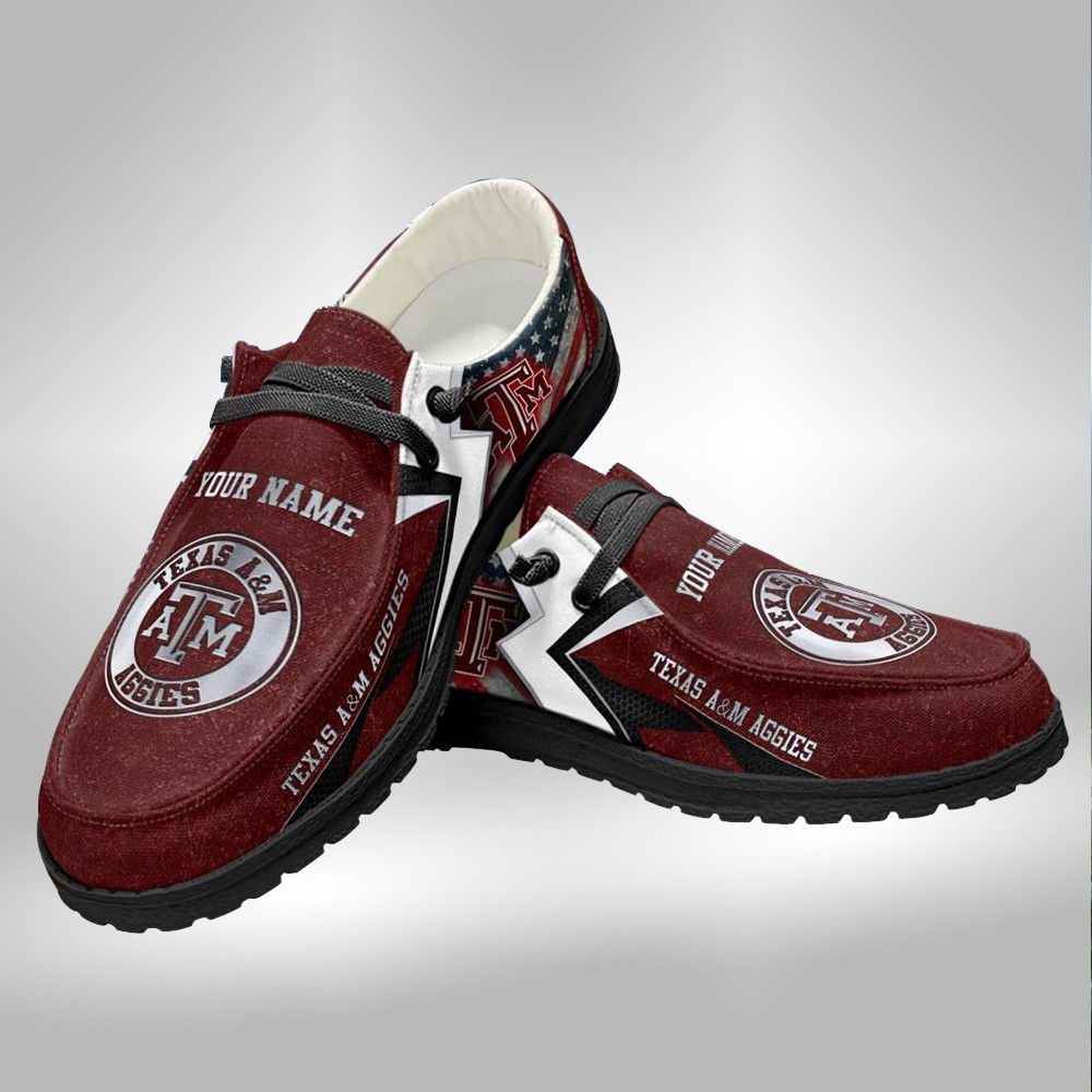 Texas Tech Red Raiders Hey Dude Shoes With Custom Name V4