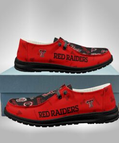 Custom Name Texas Tech Red Raiders Hey Dude Shoes For Fans