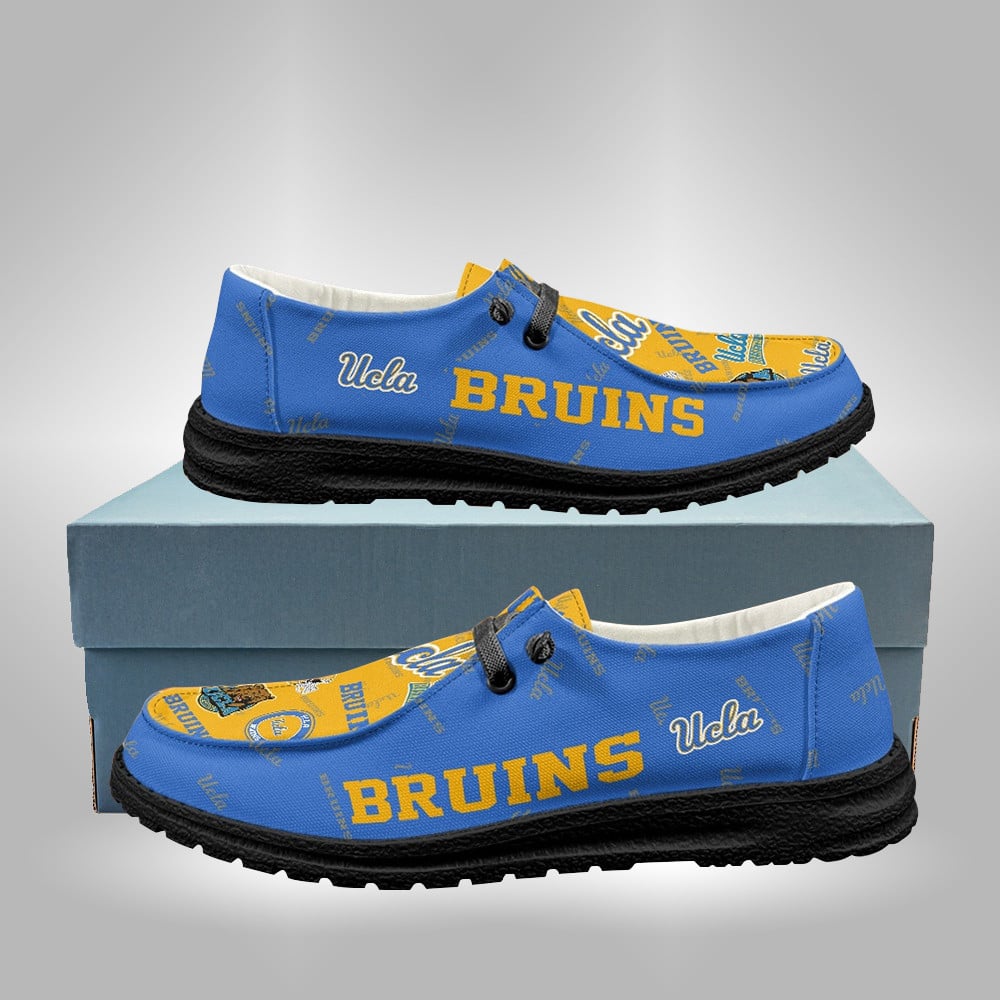 Custom Boise State Broncos Name Hey Dude Shoes Sneakers V7