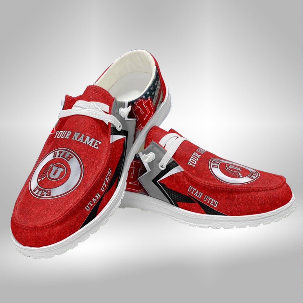 Winnipeg Jets Custom Name Hey Dude Shoes V2