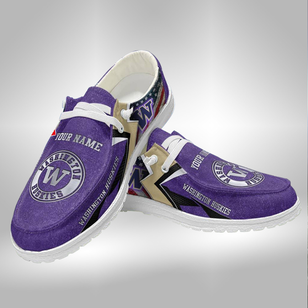 Custom Name Columbus Blue Jackets Hey Dude Shoes