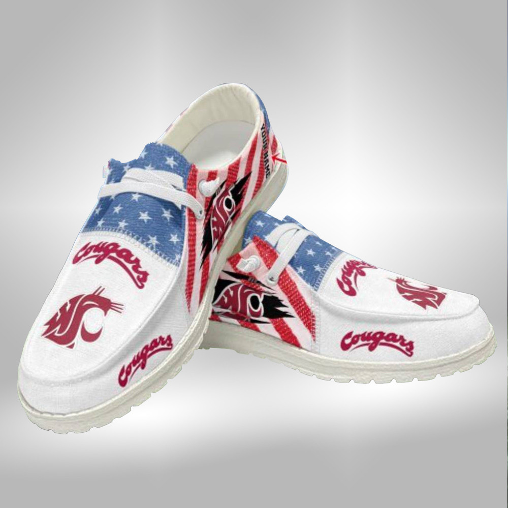 Custom Name Usc Trojans Hey Dude Shoes Sneakers V9