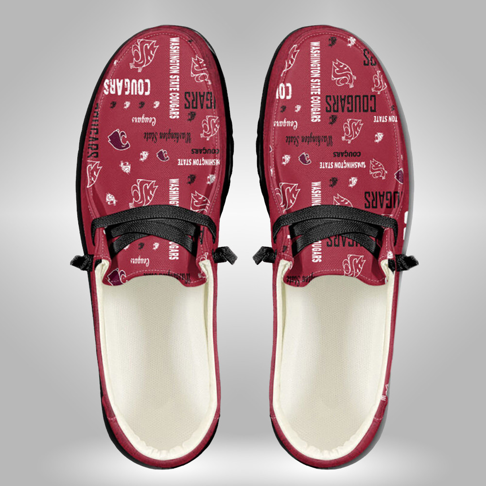 Custom Nc State Wolfpack Hey Dude Shoes – Personalized Name