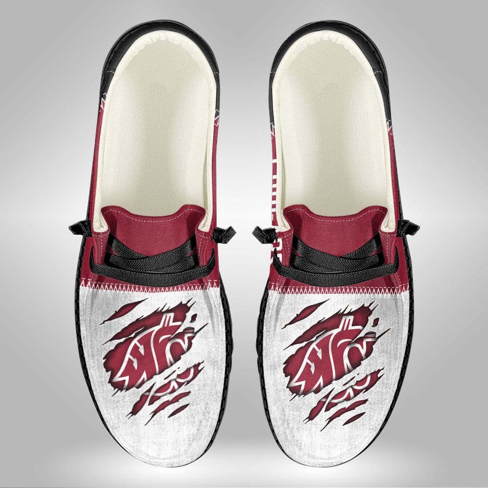 Custom Name Wisconsin Badgers Sneakers – Personalized Badgers Shoes V8