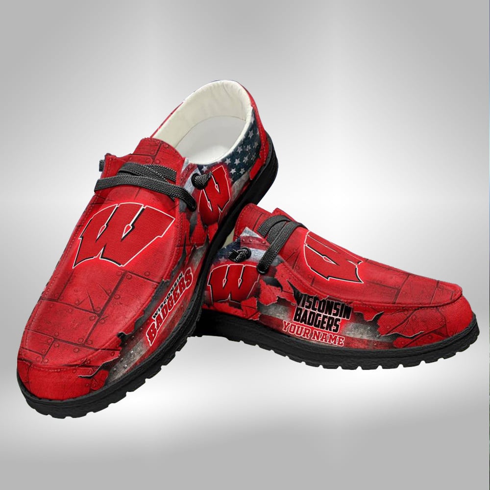 Custom Idaho Vandals Hey Dude Shoes With Personalized Name