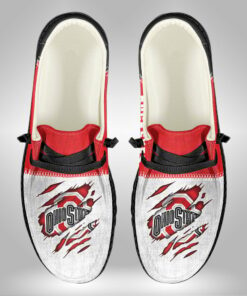 Custom Ohio State Buckeyes Hey Dude Shoes With Personalized Name