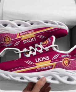 Custom Personalized Brisbane Lions Max Soul Shoes