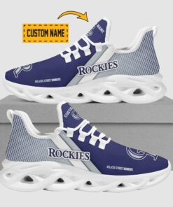 Custom Personalized Colorado Rockies Max Soul Shoes | Customizable Shoes