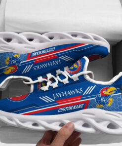 Custom Personalized Kansas Jayhawks Max Soul Shoes