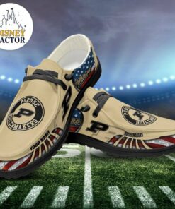 Custom Purdue Boilermakers Name Hey Dude Shoes Sneakers V2