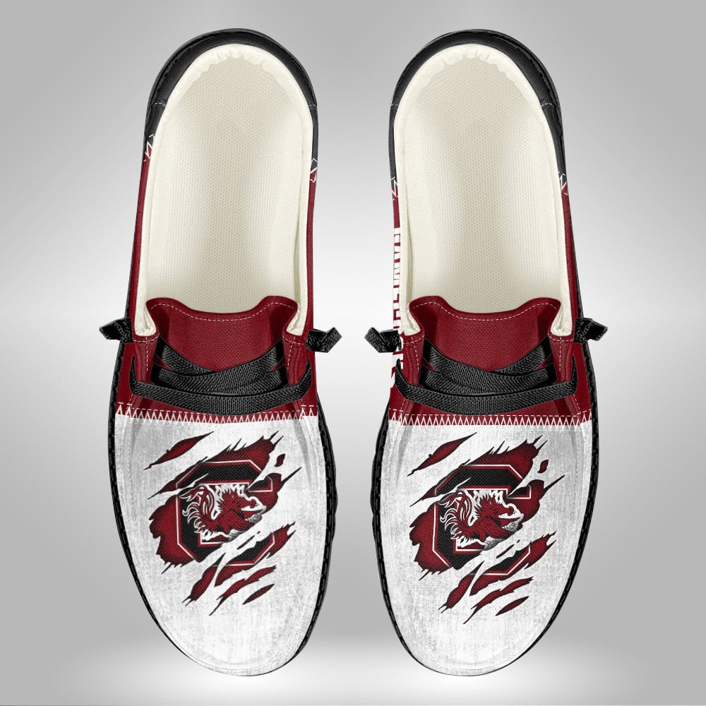 Customized Smu Mustangs Hey Dude Shoes V2