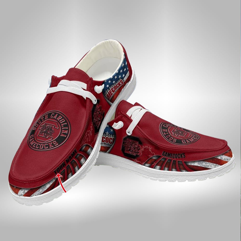 Custom Name Mississippi State Bulldogs Hey Dude Shoes Sneakers V11