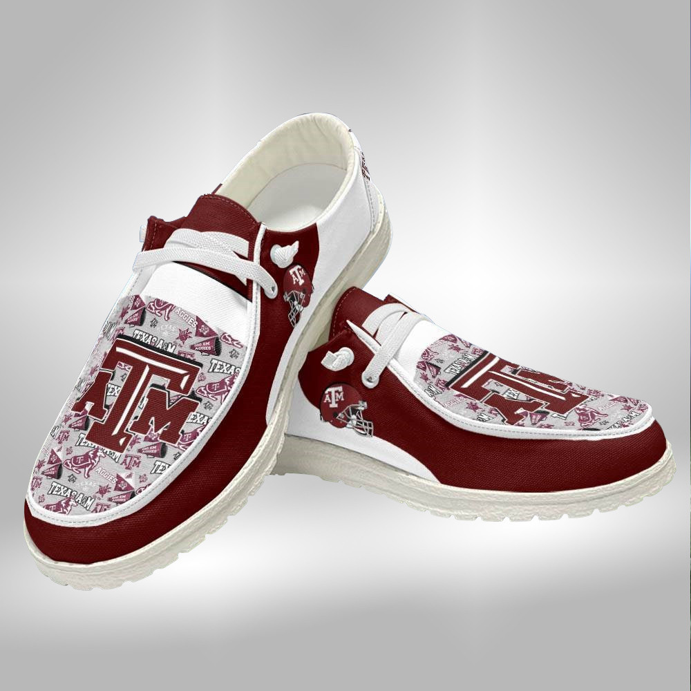 Custom Texas Longhorns Name Hey Dude Shoes Sneakers