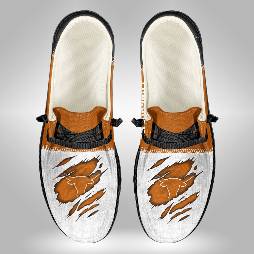 Custom Name Wv Mountaineers Hey Dude Shoes – Personalized Team Footwear V4