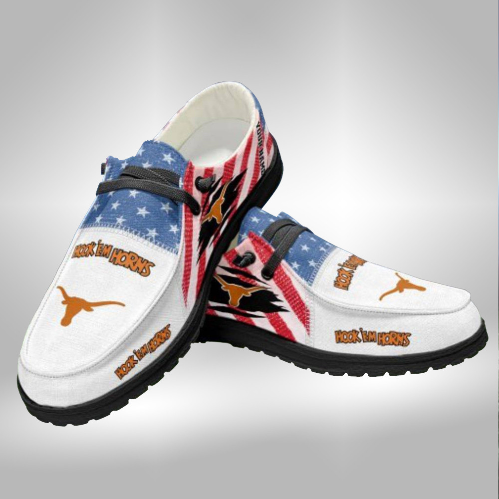 Custom Texas A&M Aggies Name Hey Dude Shoes Sneakers V3