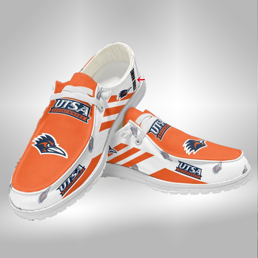 Custom Virginia Tech Hokies Name Hey Dude Shoes Sneakers V5