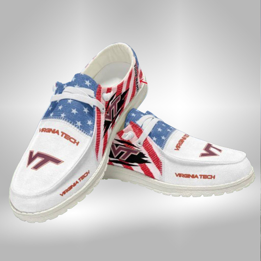 Custom Name Carolina Hurricanes Hey Dude Shoes