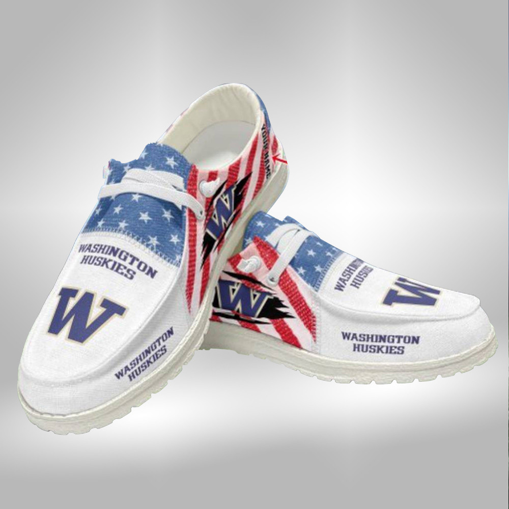 Winnipeg Jets Custom Name Hey Dude Shoes