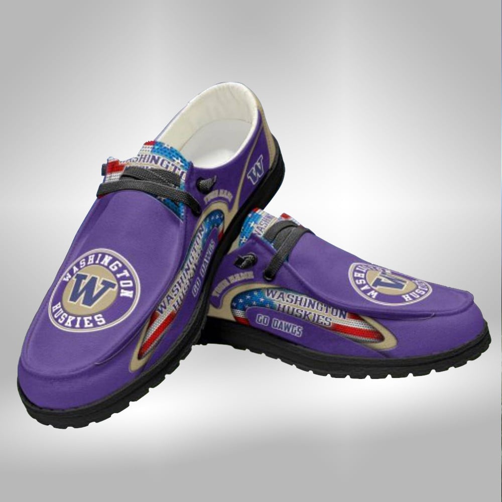 Winnipeg Jets Custom Name Hey Dude Shoes