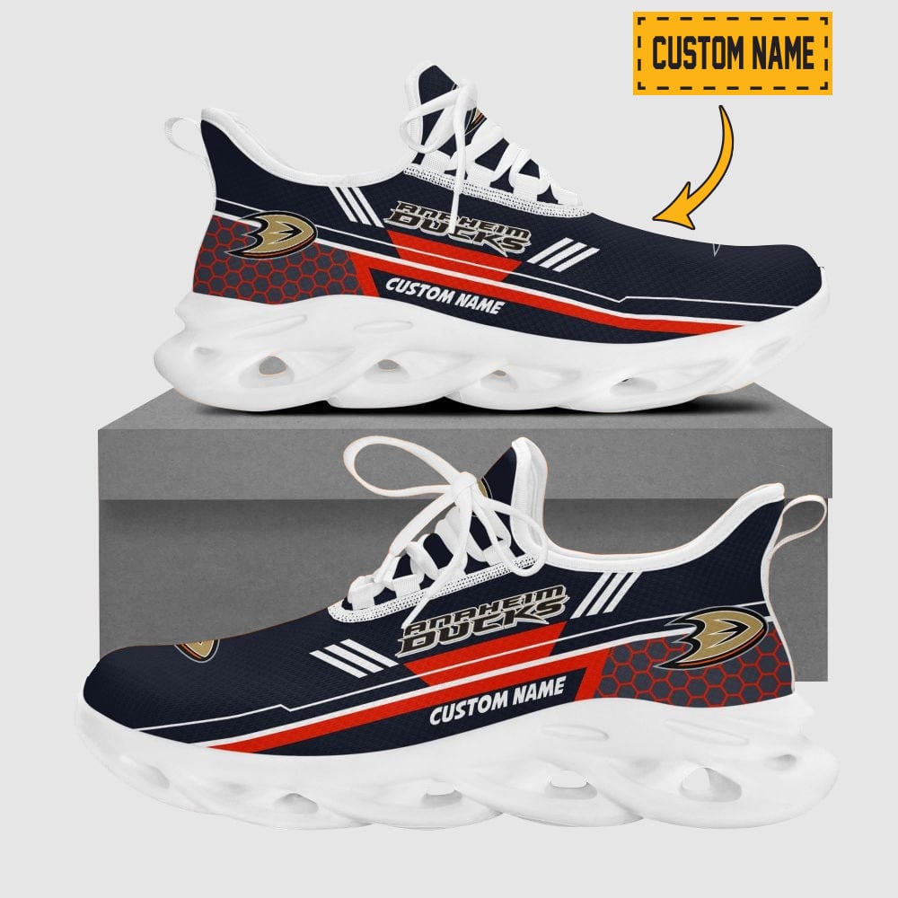 San Jose Sharks Nhl Team Logo Customized Max Soul Shoes