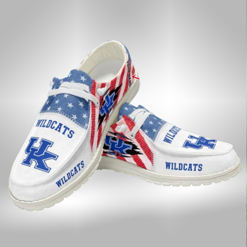 Custom Name Georgia Bulldogs Hey Dude Shoes Sneakers V7