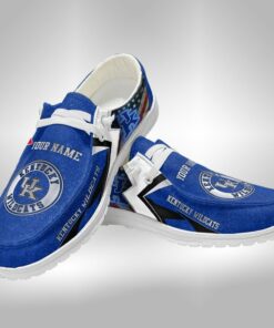 Customized Kentucky Wildcats Hey Dude Shoes V5