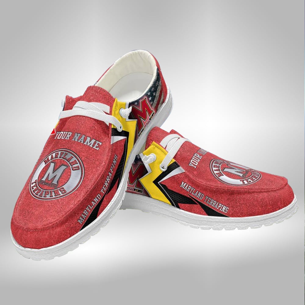 Custom Name Oklahoma Sooners Hey Dude Shoes Sneakers