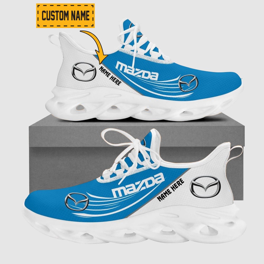 Seattle Mariners Max Soul Shoes | Personalized Name Sport Sneakers