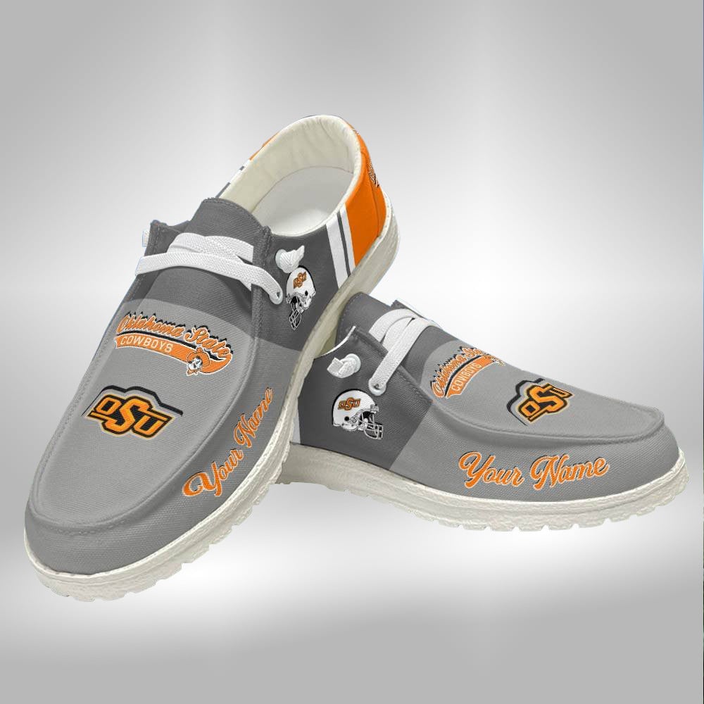 Miami Hurricanes Custom Name Hey Dude Shoes Sneakers