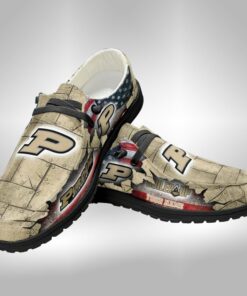 Customized Purdue Boilermakers Hey Dude Shoes