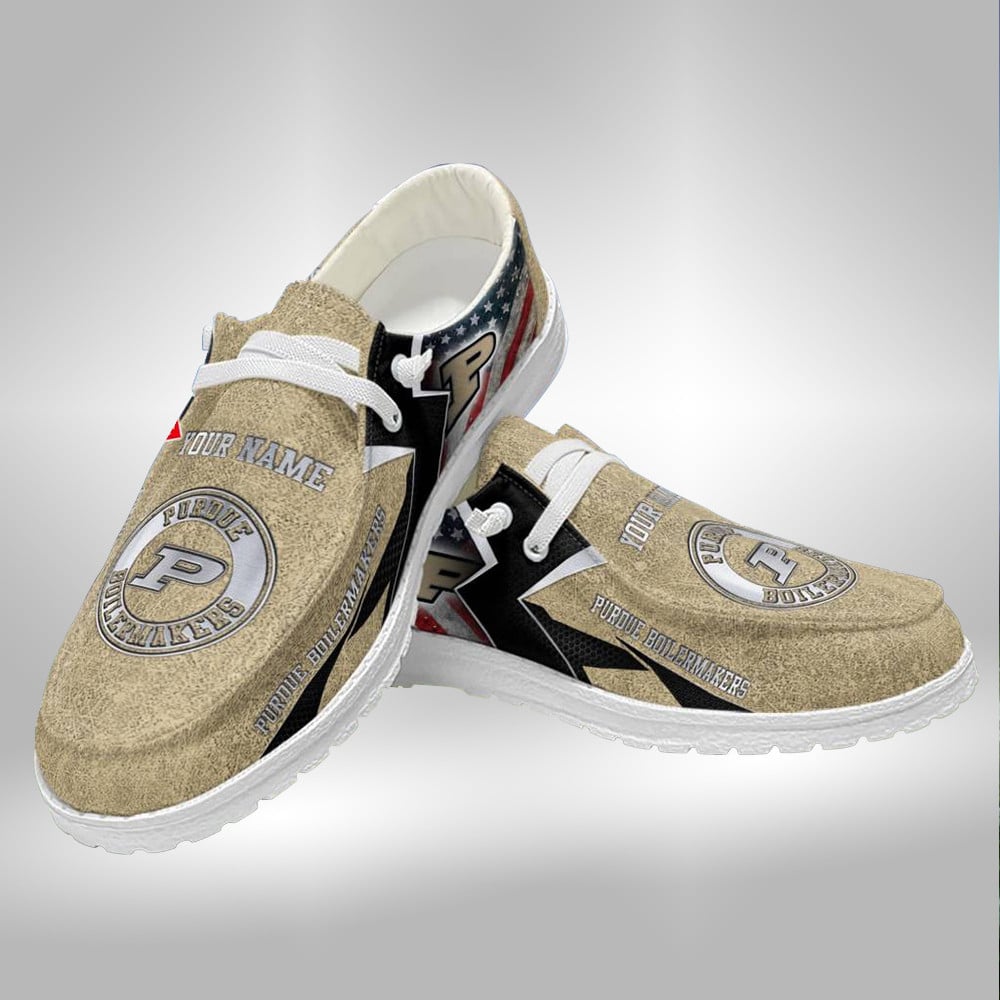 Ohio State Buckeyes Hey Dude Shoes With Custom Name V8