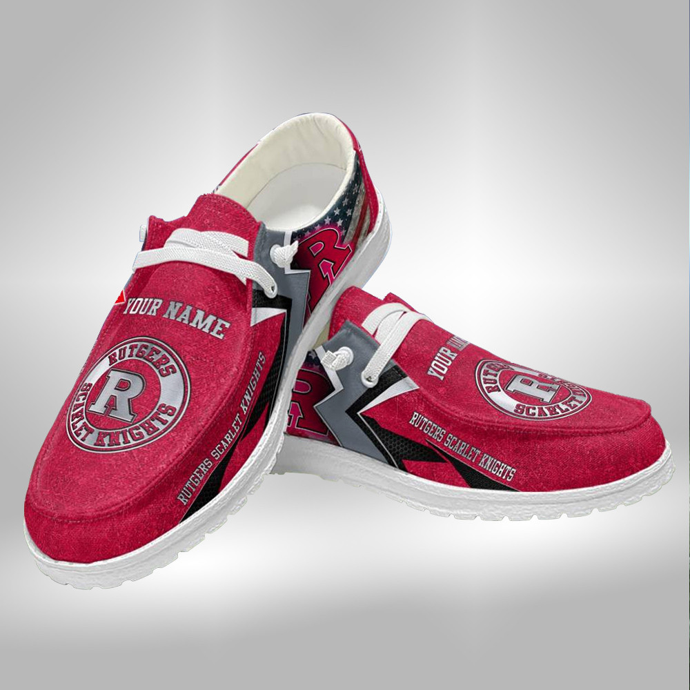 Stanford Cardinal Custom Name Hey Dude Shoes Sneakers V1